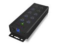 USB Hub, USB-B Socket, 3.0, USB Ports 10, USB-A Socket